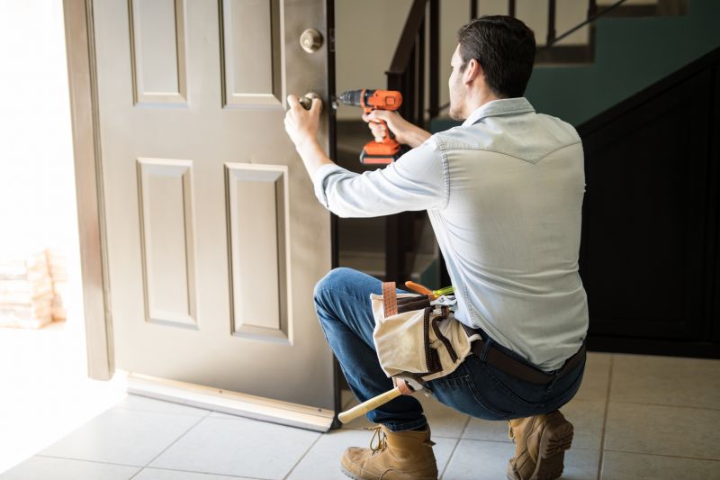Interior Door Refinishing detail